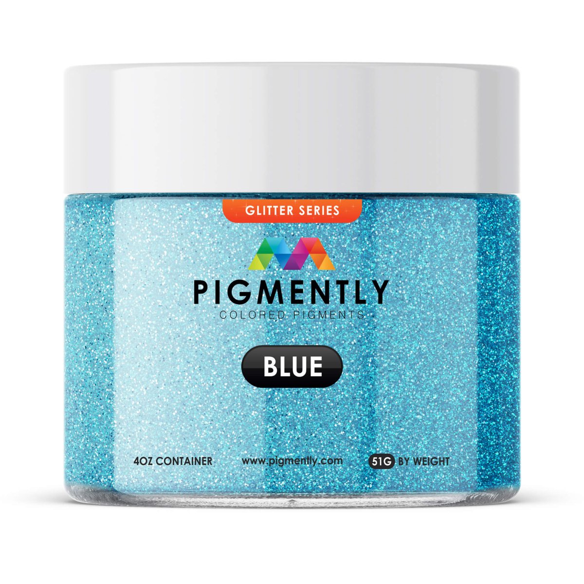 Blue Glitter Epoxy Powder Pigment - SiliNOT!
