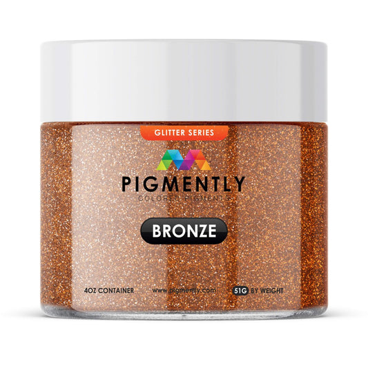 Bronze Glitter Epoxy Powder Pigment - SiliNOT!
