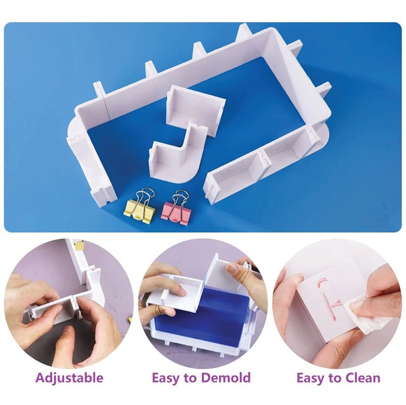 Flex Mold Maker's Starter Kit | Remeltable Mold Maker Kit with Reusable Mold Housing - SiliNOT!