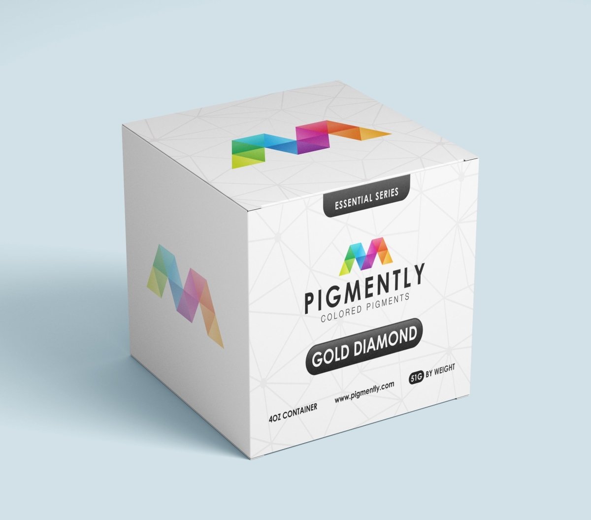 Gold Diamond Epoxy Powder Pigment - SiliNOT!