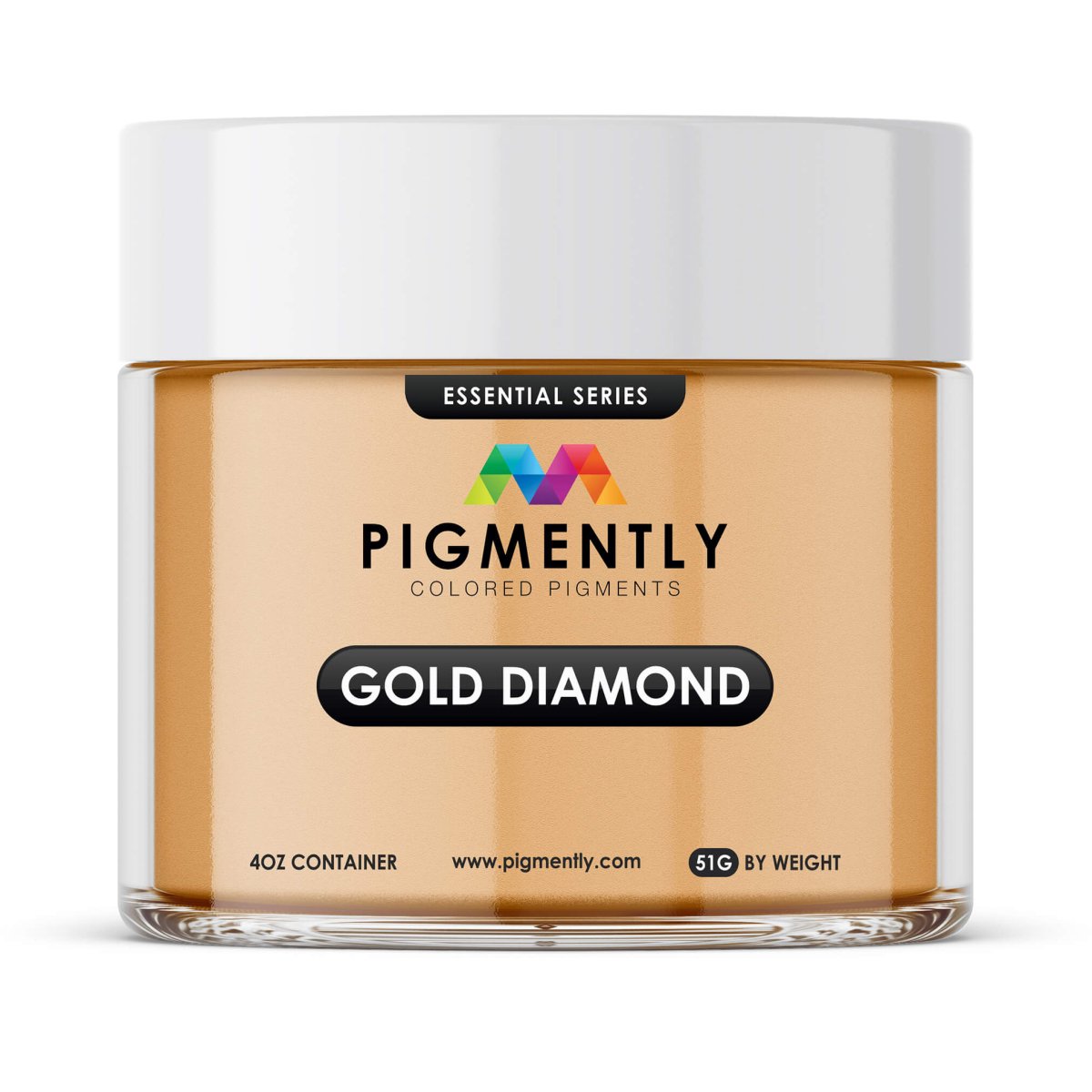 Gold Diamond Epoxy Powder Pigment - SiliNOT!