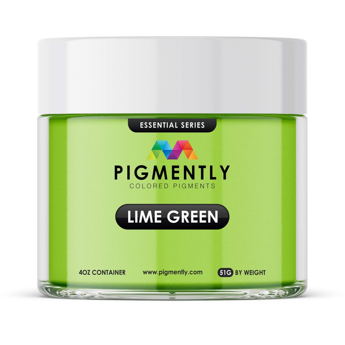 Lime Green Epoxy Powder Pigment - SiliNOT!