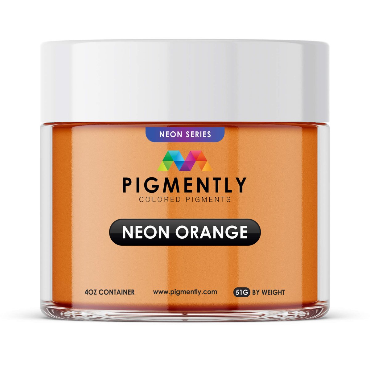 Neon Orange Epoxy Powder Pigment - SiliNOT!