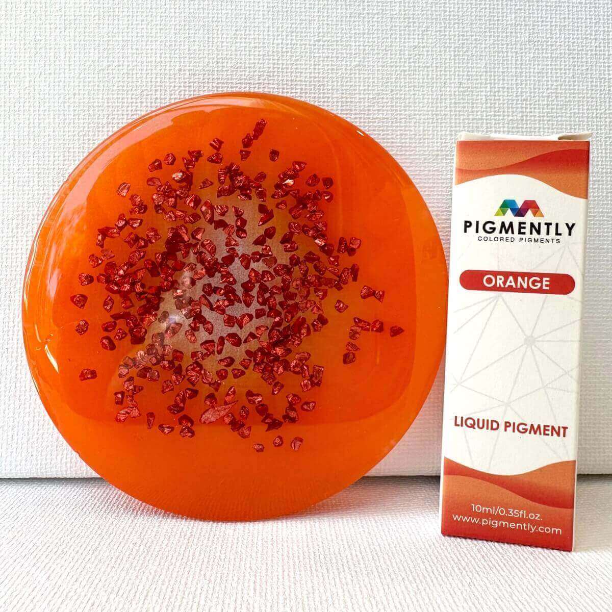 Orange Liquid Epoxy Dye - SiliNOT!