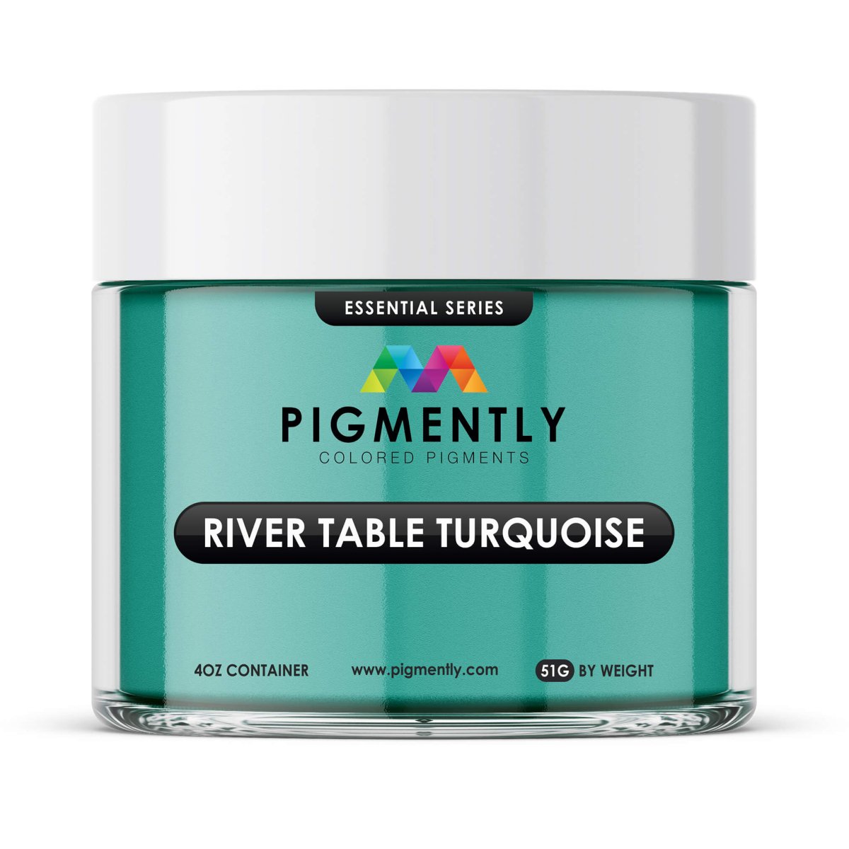 River Table Turquoise Epoxy Powder Pigment - SiliNOT!