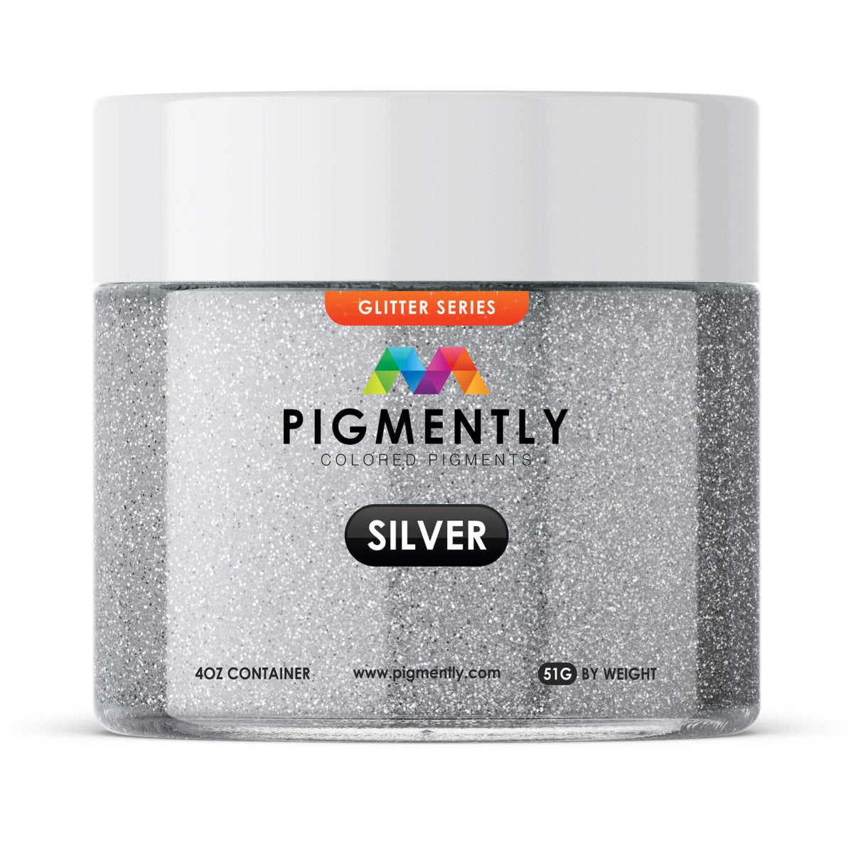 Silver Glitter Epoxy Powder Pigment - SiliNOT!