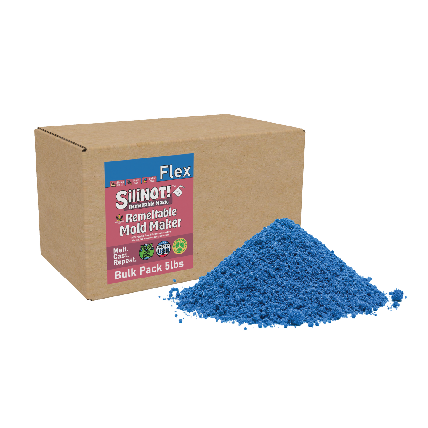 Flex | Remeltable Non-Toxic Eco-Friendly Mold Maker