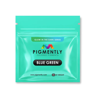 Blue/Green Glow in the Dark Epoxy Powder Pigment - SiliNOT!