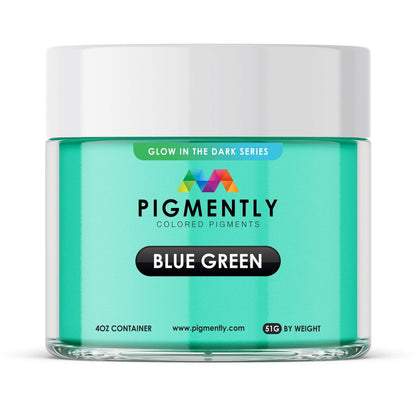 Blue/Green Glow in the Dark Epoxy Powder Pigment - SiliNOT!