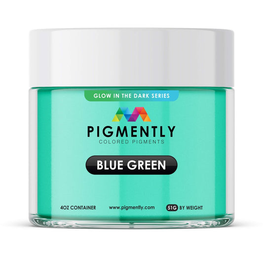 Blue/Green Glow in the Dark Epoxy Powder Pigment - SiliNOT!