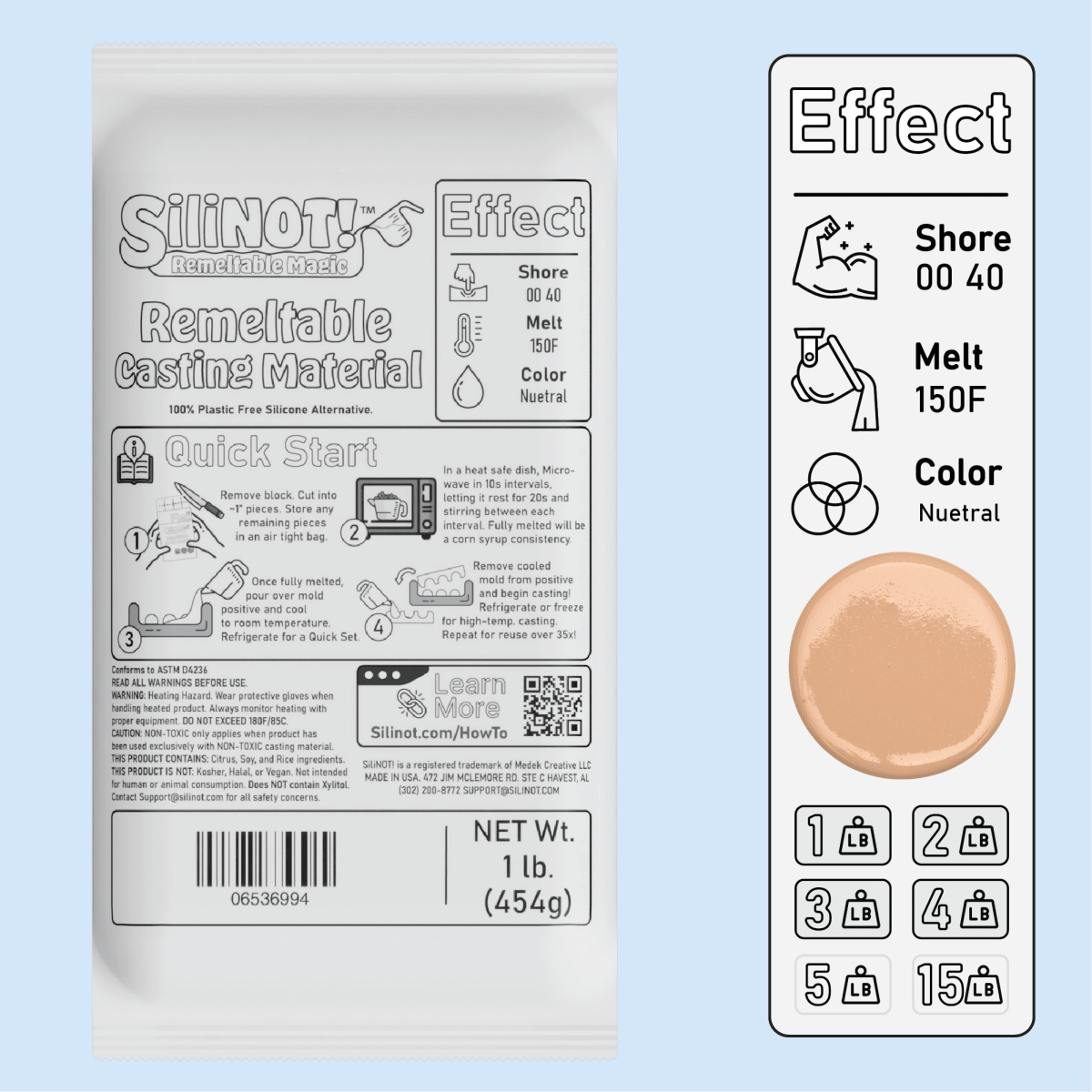 Effect | Special Effects Casting Material - SiliNOT!