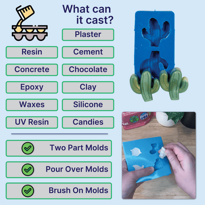 Flex 2.0 | Remeltable Silicone Free Mold Maker - SiliNOT!
