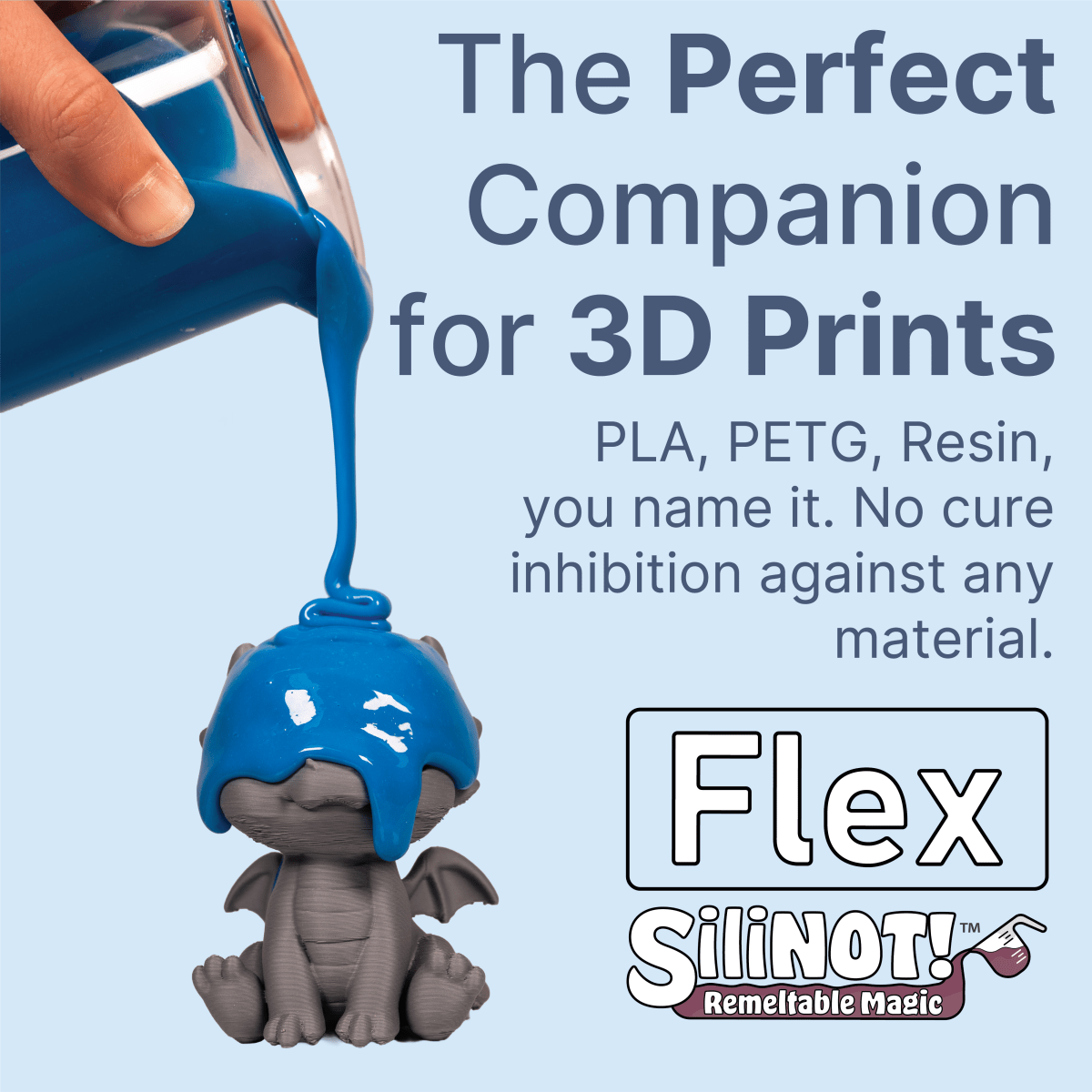 Flex 2.0 | Remeltable Silicone Free Mold Maker - SiliNOT!
