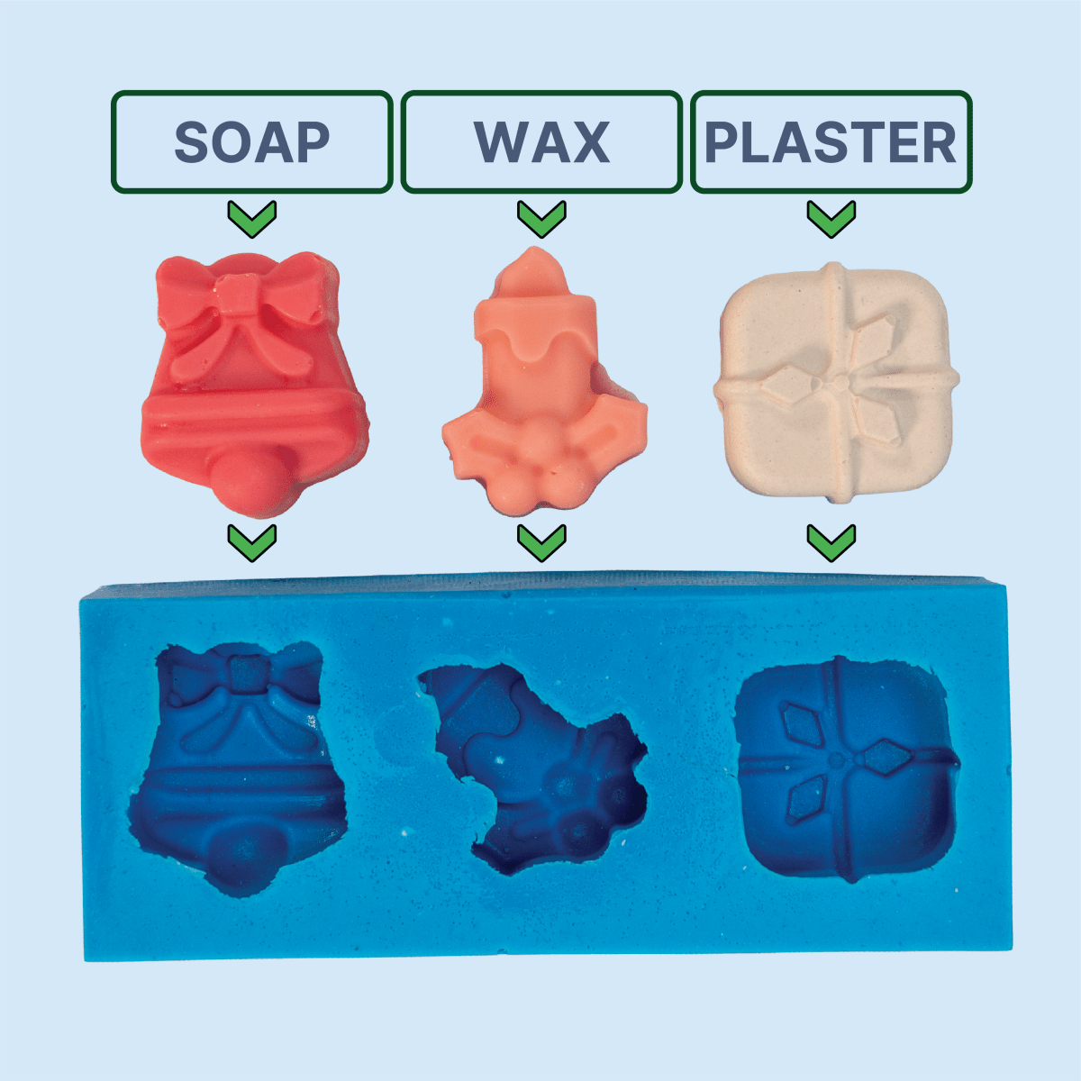 Flex 2.0 | Remeltable Silicone Free Mold Maker - SiliNOT!