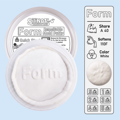 Form | Remeltable Mold Putty - SiliNOT!