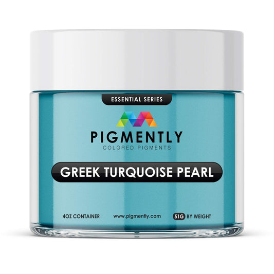 Greek Turquoise Pearl Epoxy Powder Pigment - SiliNOT!