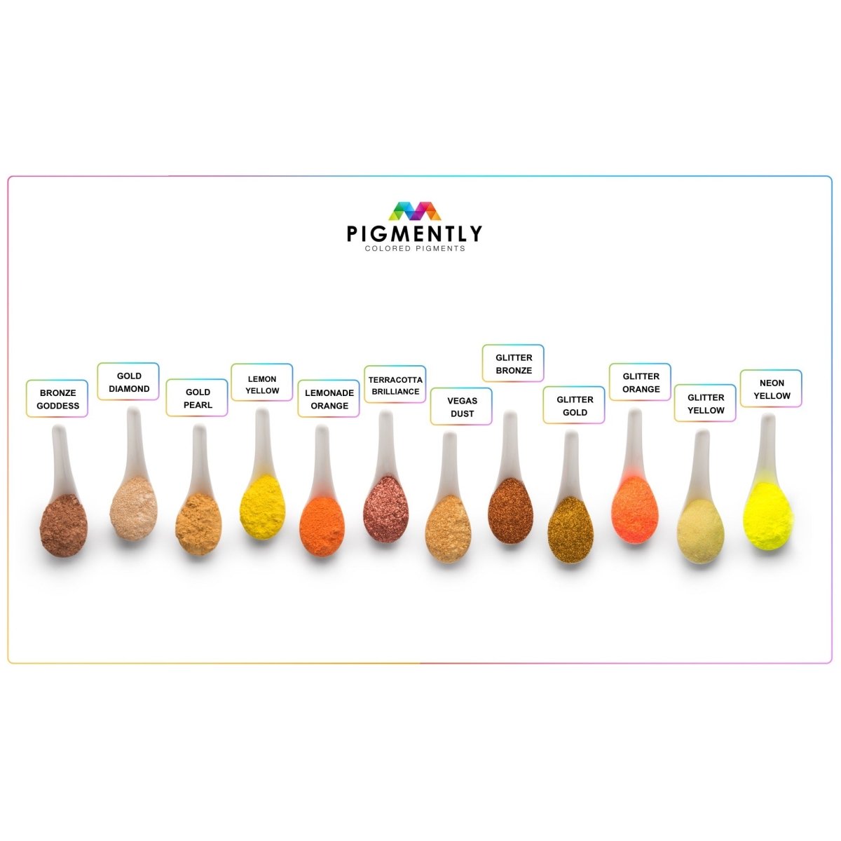 Neon Yellow Epoxy Powder Pigment - SiliNOT!