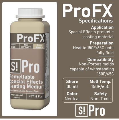 ProFX | Remeltable Special Effect Casting Material | Case Pack - SiliNOT!