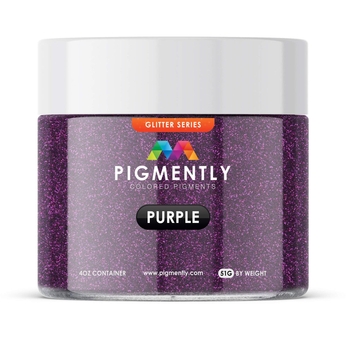 Purple Glitter Epoxy Powder Pigment - SiliNOT!